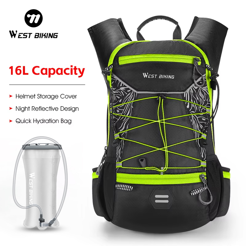 Mountain Biking Rucksack - WEST BIKING Bisiklet Çantası Bisiklet MTB