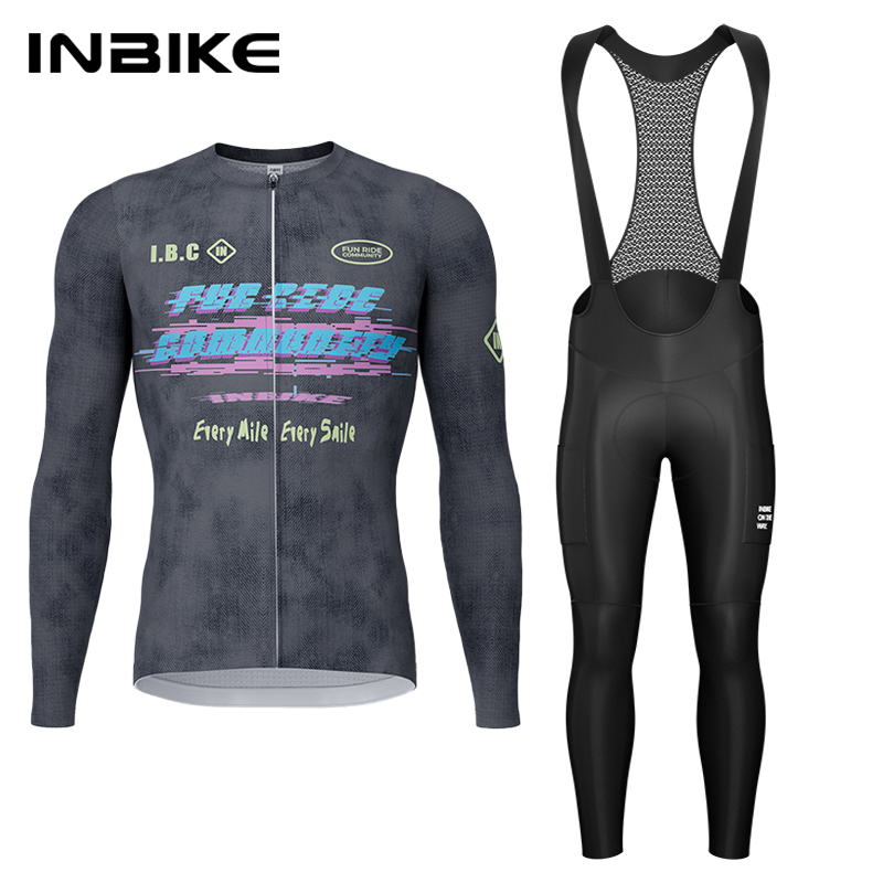 Mountain Biking Uniform - INBIKE İlkbahar Sonbahar Bisiklet Seti Bisiklet