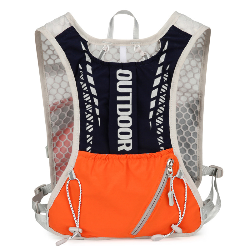 Mountain Biking Rucksack - Yansıtıcı Koşu Hidrasyon Yeleği Bisiklet Sırt