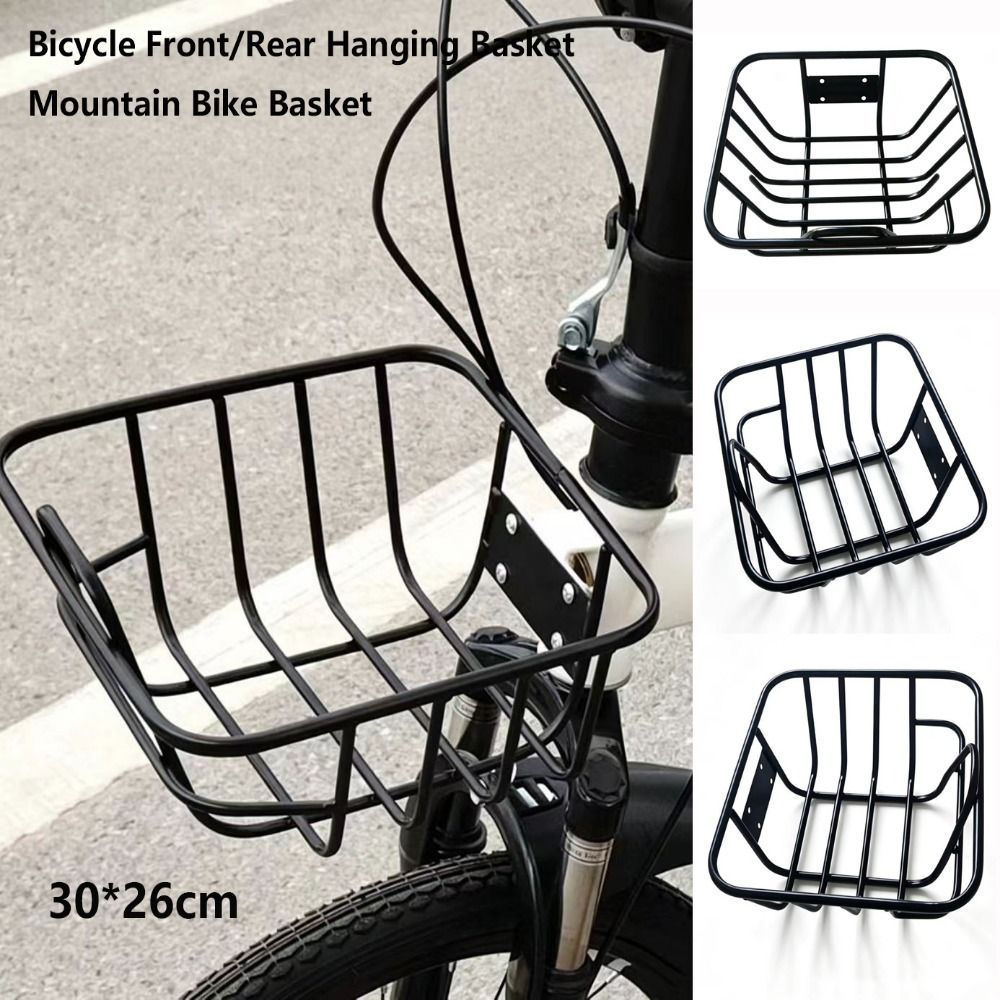 Mountain Biking Rucksack - Kurulumu Kolay Bisiklet Arka Sepeti Metal
