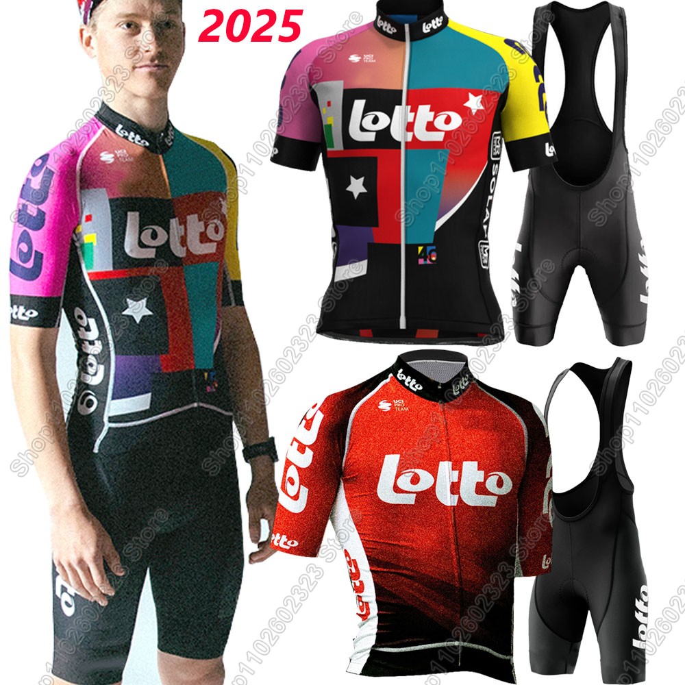 Mountain Biking Uniform - Loto takımı 2025 bisiklet forması seti