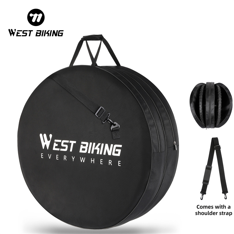 Mountain Biking Rucksack - Batı bisiklet bisiklet tekerlekleri çantası 26-29