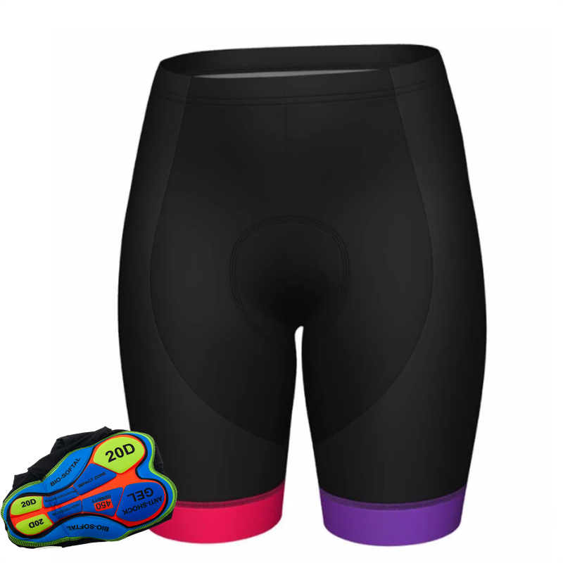 Mountain Biking Shorts Women - 20D Jel Ped Bisiklet Tayt Mtb