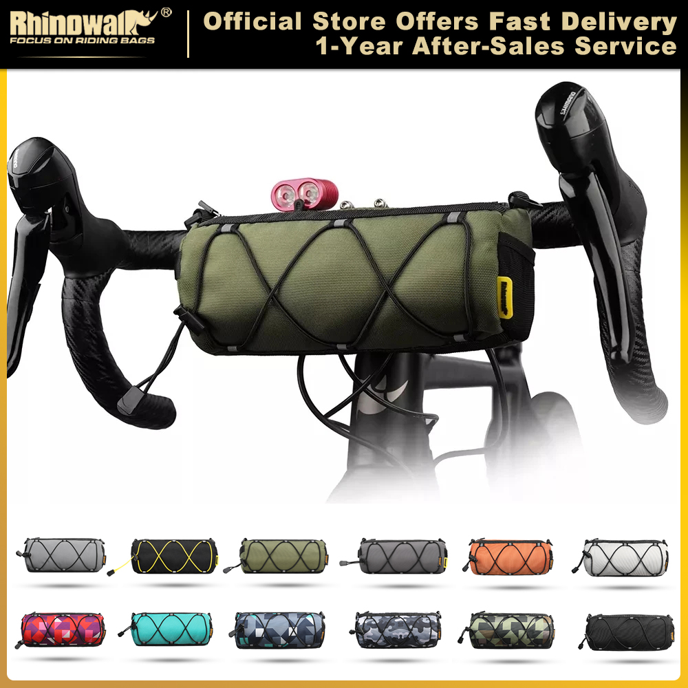 Mountain Biking Rucksack - Rhinowalk bisiklet çantası taşınabilir gidon Pannier