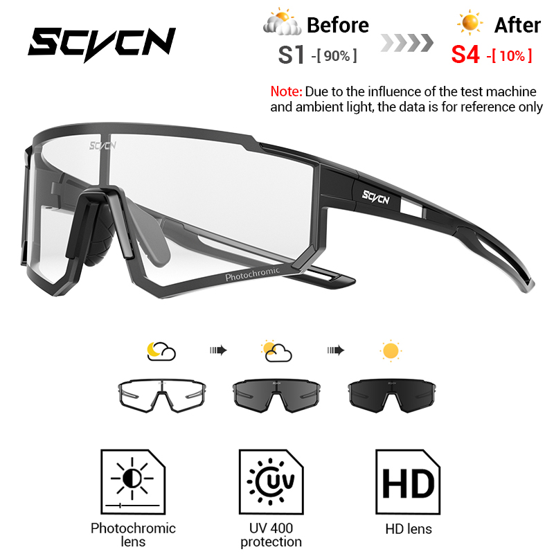 Mountain Biking Sunglasses - SCVCN Yeni Açık Fotokromik Koruyucu Gözlük