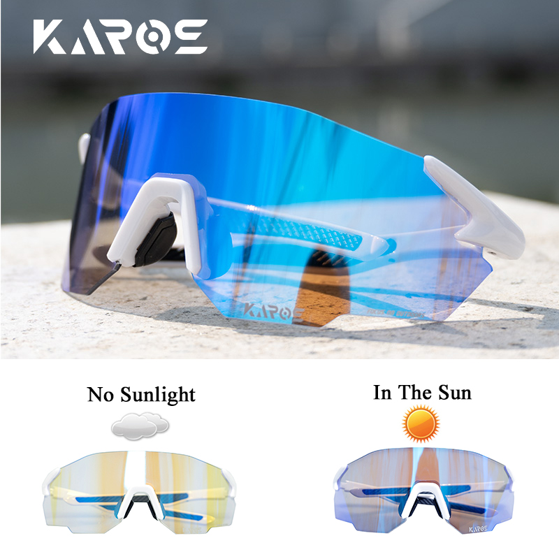 Mountain Biking Sunglasses - KAROS Fotokromik Bisiklet Gözlük MTB Yol