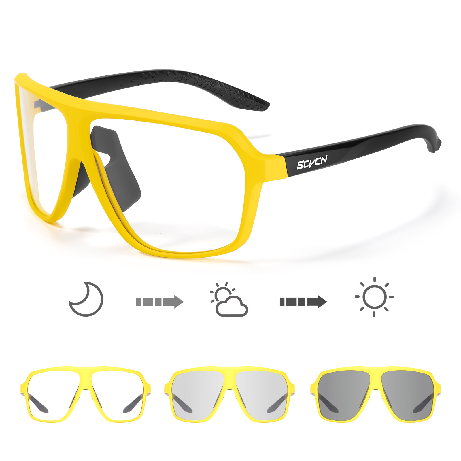 Mountain Biking Sunglasses - SCVCN Bisiklet Güneş Gözlüğü Gözlük Bisiklet