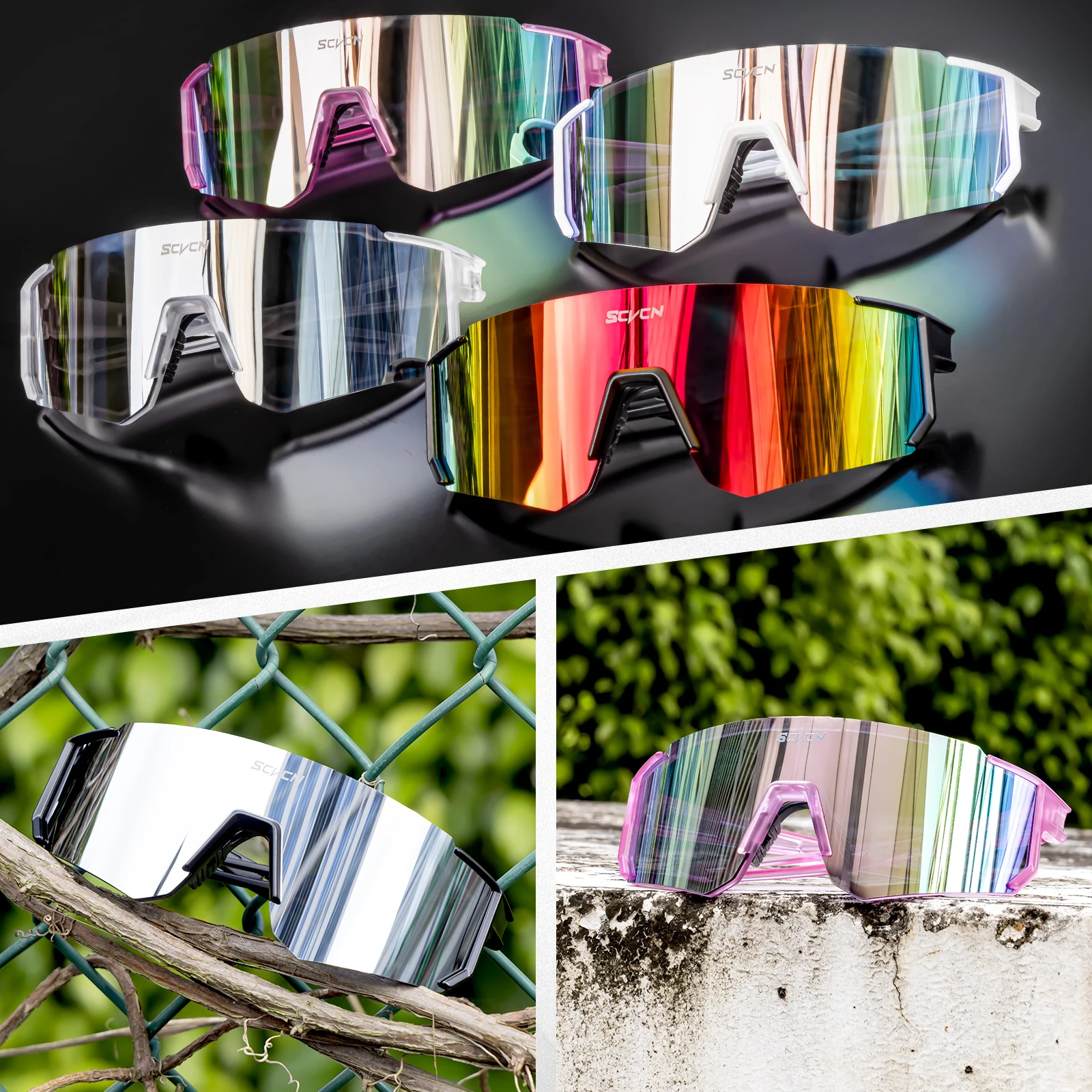 SCVCN Yeni Fotokromik Bisiklet - Mountain Biking Sunglasses incelemesi ve fiyatı