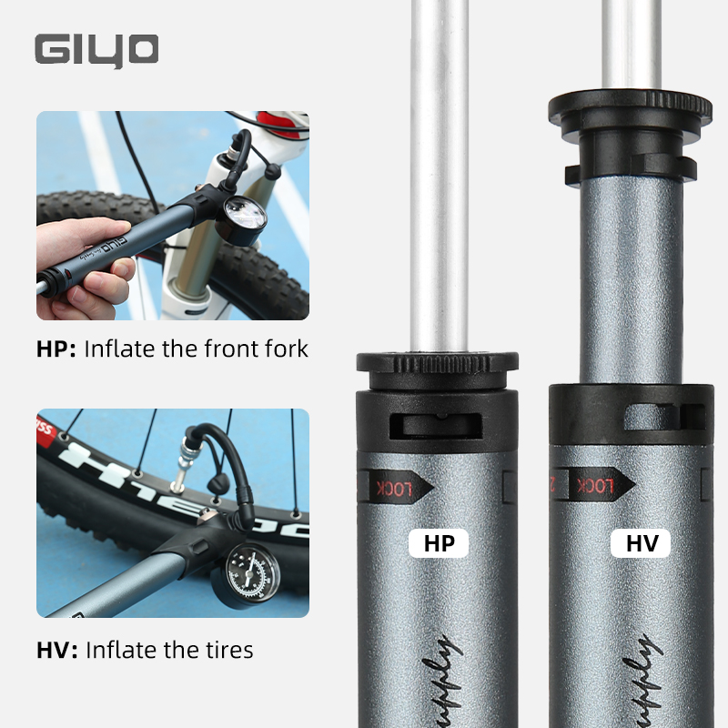 Giyo GS-41P 300psi Bisiklet Şo - Shock Pump Suspension incelemesi ve fiyatı
