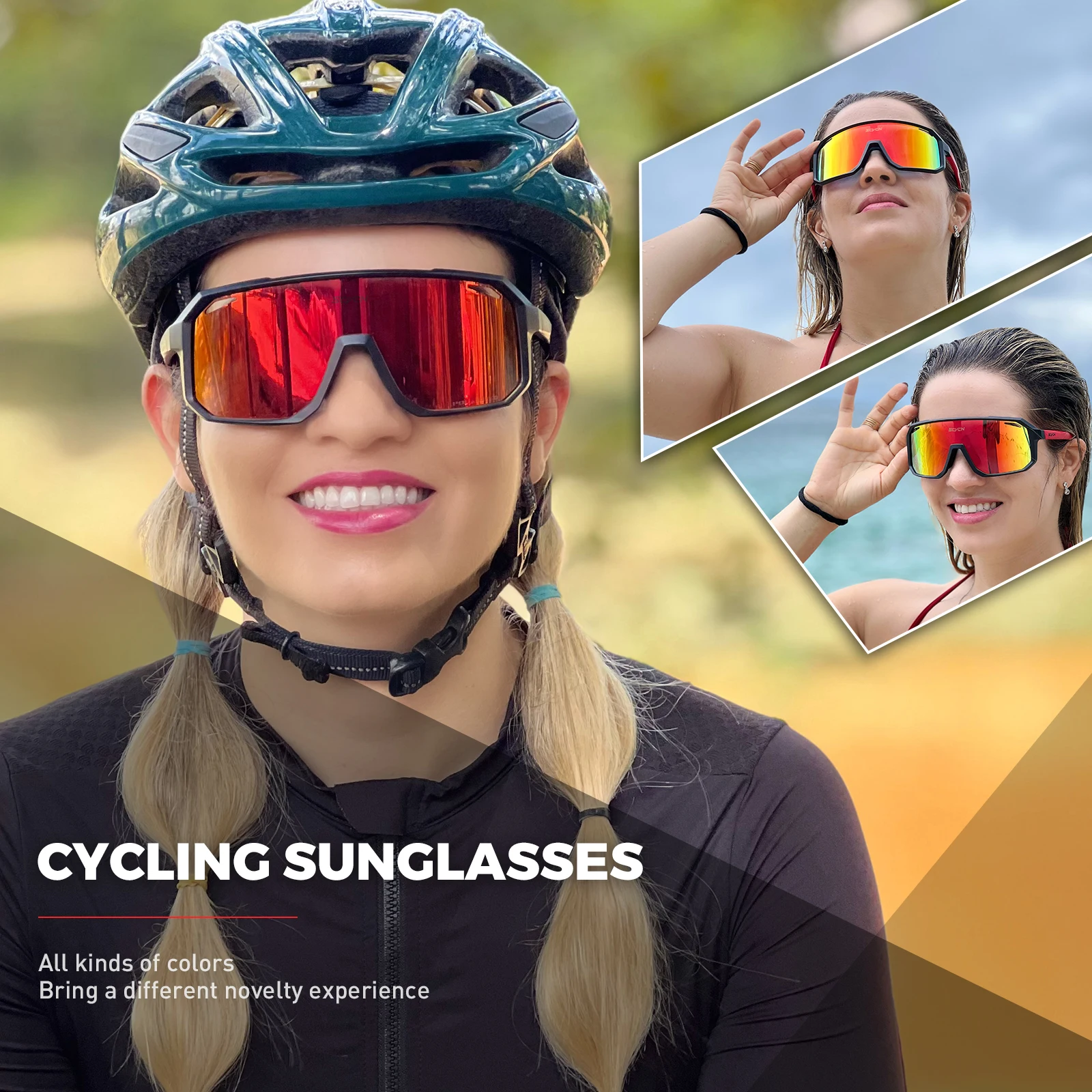 SCVCN Yeni Bisiklet Güneş Gözl - Mountain Biking Sunglasses incelemesi ve fiyatı