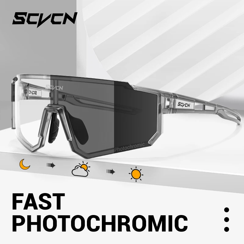 SCVCN Yeni Açık Fotokromik Kor - Mountain Biking Sunglasses incelemesi ve fiyatı