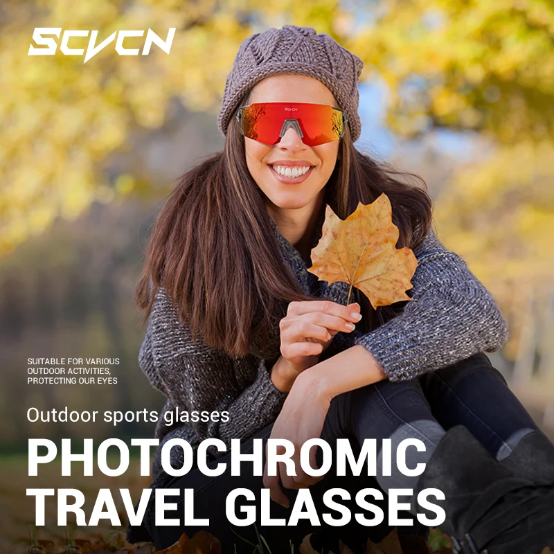 SCVCN Yeni Açık Fotokromik Kor - Mountain Biking Sunglasses incelemesi ve fiyatı