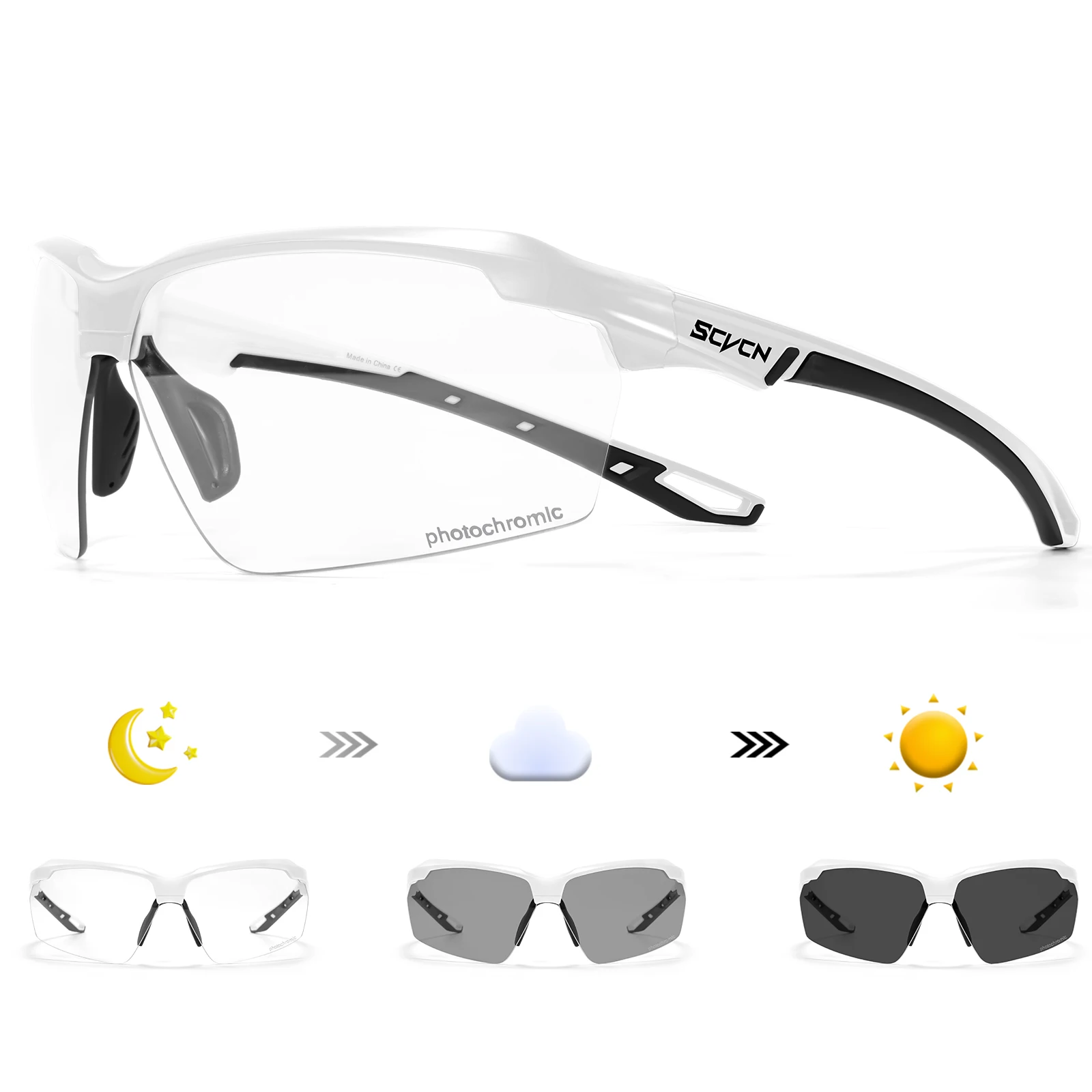 SCVCN Fotokromik Bisiklet Güne - Mountain Biking Sunglasses incelemesi ve fiyatı